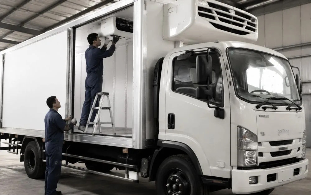 How Does a Body with Reefer Installation Improve Cold Chain Logistics?